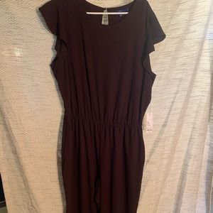 Dark Purple Jumpsuit